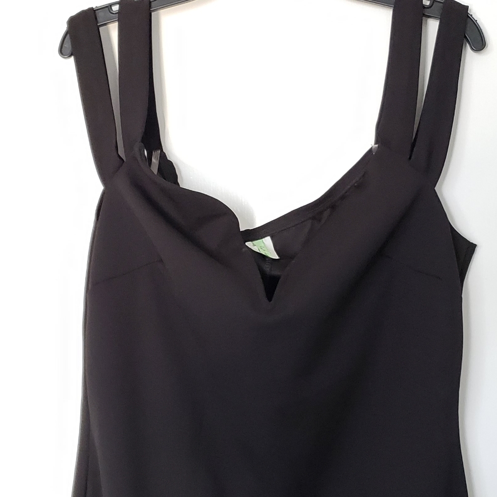 Reckless Hearts Black Straight Gown